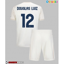 Otroške Nogometnih dresov Nottingham Forest Douglas Luiz #12 Gostujoči 2025-26 Kratki rokavi (+ hlače)